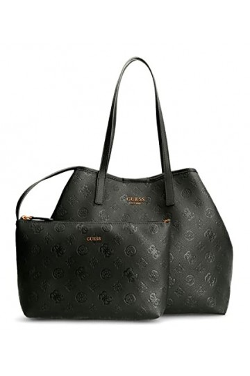 Guess Vikky Large Tote, Bag Women, Black, Taille Unique