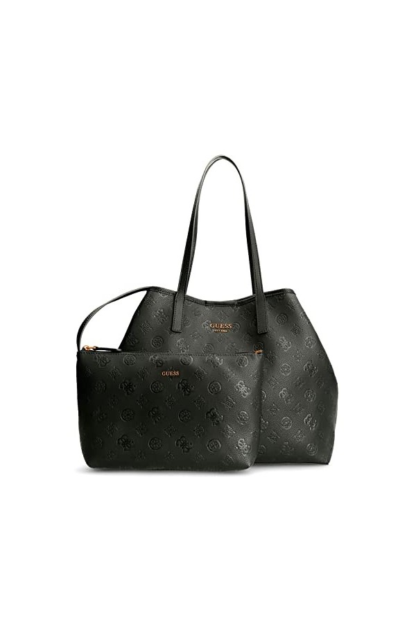 Guess Vikky Large Tote, Bag Women, Black, Taille Unique