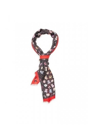 Moschino pashmina Toy - Noir, multicolore, Taille unique