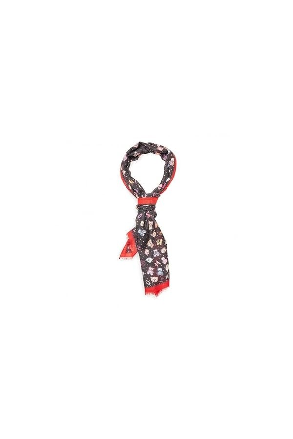 Moschino pashmina Toy - Noir, multicolore, Taille unique