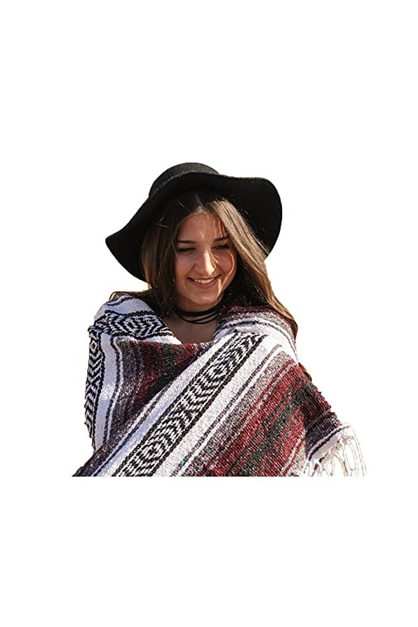 Écharpe et Chale Écharpe Multifonction Femmes Hiver Hiver Striché Noir Black Pashmina Châles Wrap Feuilles Faiscades à lexté