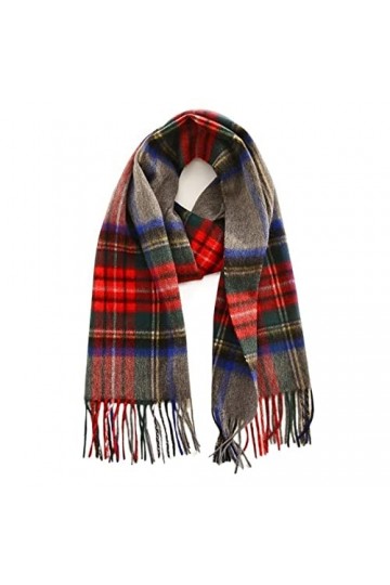 VONGAZ Foulard Châle Écharpes Winter Femmes Écharpe Cachemire Écharpe Men Classique Écharpes à Carreaux Fashion Lumière Chape