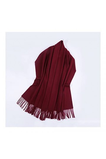 Écharpe Châle dHiver Écharpe de cachemire de laine luxueuse luxueuse super douce unisexe for hommes et femmes hiver châle éc