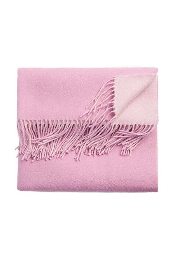 YLiansong-home Dames Écharpe Châle Double Face Dames et écharpe à Deux Couleurs Foulard Chaud adapté for lhiver pour Femmes 