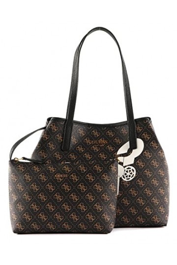 Guess Fourre-tout VIKKY, Logo marron, Contemporain