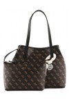 Guess Fourre-tout VIKKY, Logo marron, Contemporain