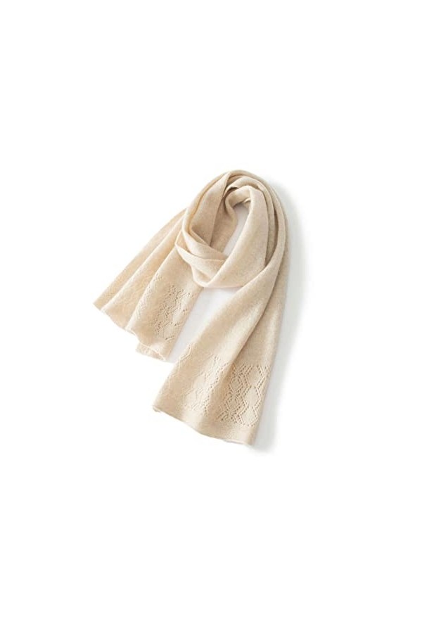 RILOOP Écharpe en cachemire, écharpe tricotée pour femme automne hiver châle chaud polyvalent pour temps froid Noël Nouvel An