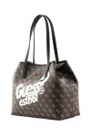 Guess Fourre-tout VIKKY, Logo marron, Contemporain