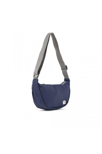 Roka London Farringdon Taslon Sac à bandoulière recyclé Indigo, indigo, One Size