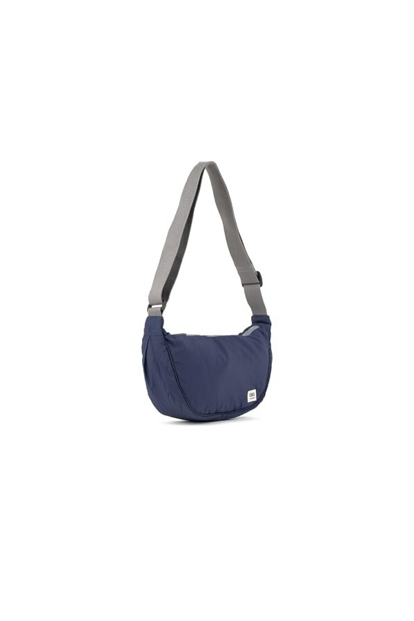 Roka London Farringdon Taslon Sac à bandoulière recyclé Indigo, indigo, One Size