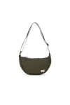 Roka London Farringdon Sac à bandoulière Taslon recyclé militaire , Militaire, One Size
