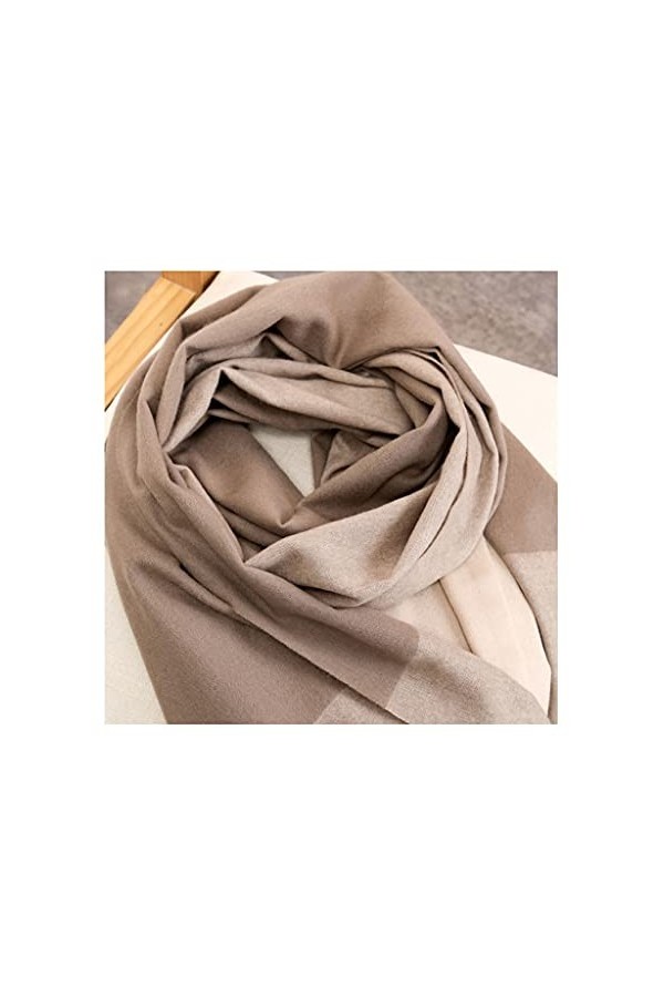 Dzwyc Foulard Écharpe de Couverture Tendance Écharpe à Longues écharpes Châle 200 * 70cm Cachwle Châle en Cachemire Wrappe Fo