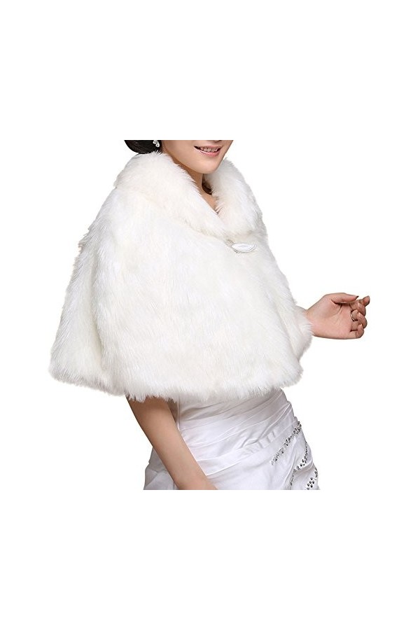 Insun - Pashmina - Femme - Ecru - Taille Unique