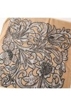 MIHOTA Châle ÉcharpeFloral Viscose Châle Écharpe Lady Shimmer Wrap Pashmina Snood 180 * 90Cm Color : A, Size : 180cm*90cm 
