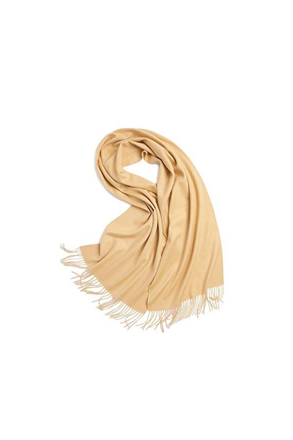 JUGUU Echarpes Cachemireécharpe En Cachemire De Couleur Pure Hommes Et Femmes Couples Écharpe Universelle Épaisse À Motif DE