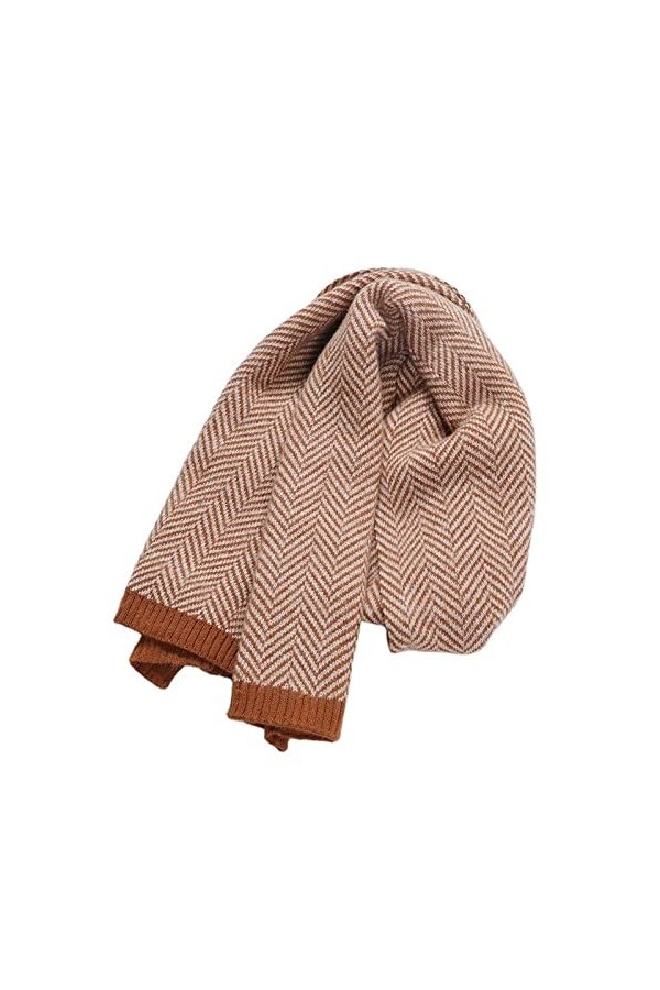 Écharpe de Noël Femmes Écharpe Châle Wraps Automne Hiver Chaud Polyvalent Texturé Cachemire Tricoté Écharpes Dames Écharpes C
