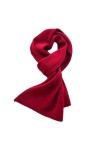 Hdhdeueh Écharpe pour femme - Couleur unie - Petit tricot fin - Châle chaud - En laine - Unisexe, Rouge, taille unique