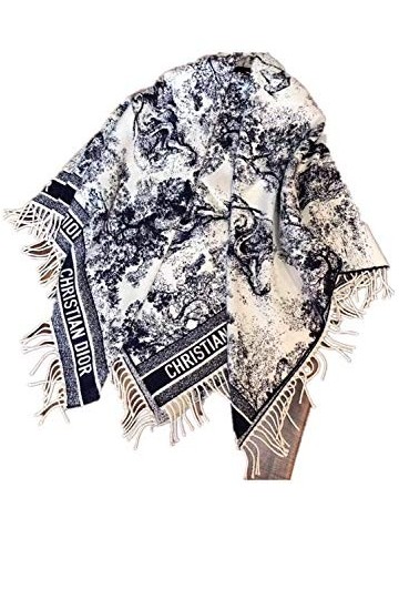 toupba Hiver Écharpe Pashmina foulards Châle Etole Pour Femme Laine Automne Cachemire Multicolore longue Grande Réversible Ép