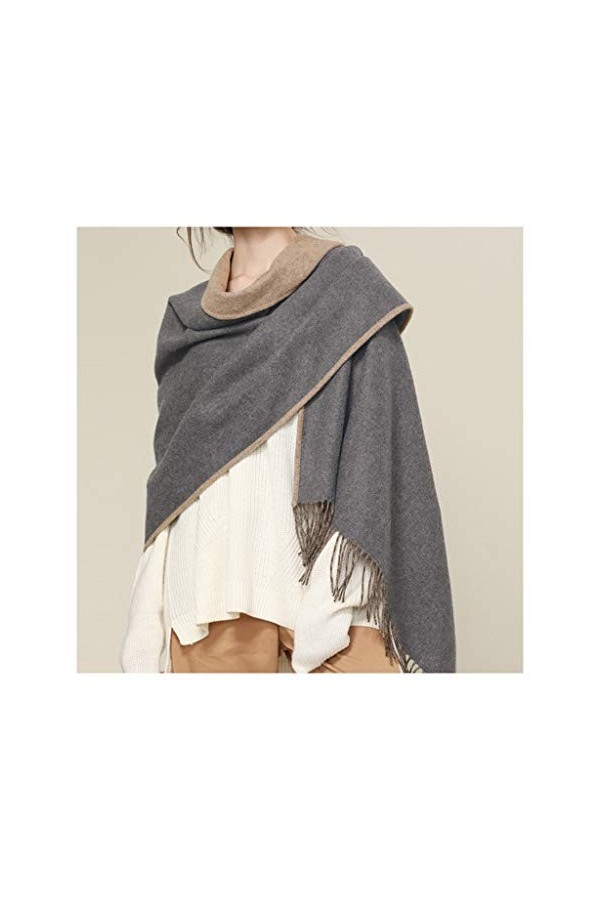 SISWIM Écharpe Chale Femme Châles en Cachemire Doux for Les Femmes Hiver Automne Couverture Chaud et Douillet de Chaud châle 