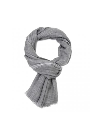 Foulard en Soie, Écharpes de Couverture pour Femmes Plaid Dames Mode Hiver Doux Chaud Longs Châles Écharpes de Couleur Unie 