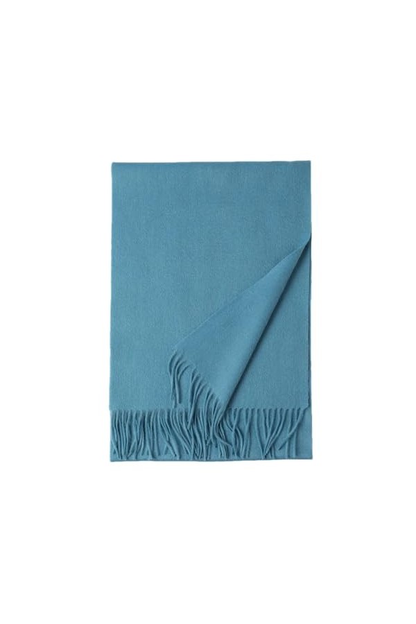 Hdhdeueh Écharpe en laine chaude pour femme, Couleur 18, taille unique