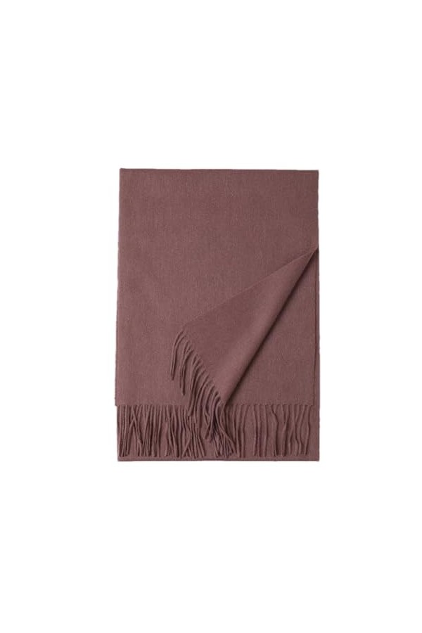 Hdhdeueh Écharpe en laine chaude pour femme, Couleur 18, taille unique