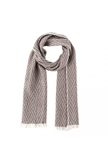 Tricot Écharpe,Longue Souple Cachemire Foulard Autum Et Hiver Gardez Votre Cou Au Chaud Pour Unisex Hiver Chaud-marron-30~185