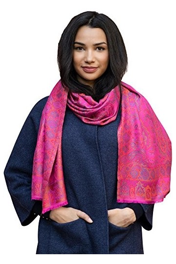 Shirin Sehan - Pashmina - Femme Rose rose bonbon Taille Unique