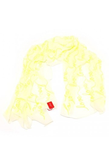 altea 4981S sciarpa donna panna giallo pashmina cotone scarf woman [UNICA]