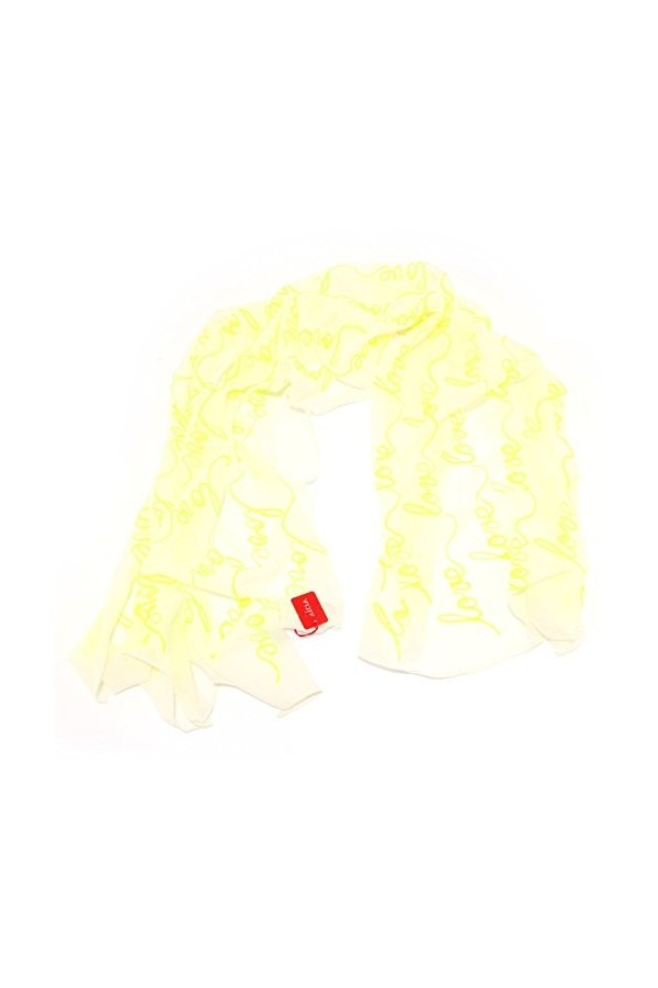 altea 4981S sciarpa donna panna giallo pashmina cotone scarf woman [UNICA]