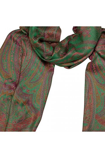 Shirin Sehan - Pashmina - Femme Vert vert Taille Unique