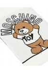 MOSCHINO femme Teddy bear écharpe en laine white