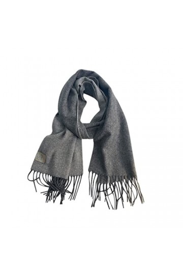 Écharpe de Noël Pure Laine Hiver Chaud Écharpe Femmes Écharpes Écharpes Décontractées Cachemire Gland Long Wrap Châle Dames É