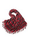 Foulard en Soie, Écharpes de Couverture pour Femmes Dames Mode Gland Vérifié Couleur Pure Wrap Hiver Plaid Doux Chaud Tartan 