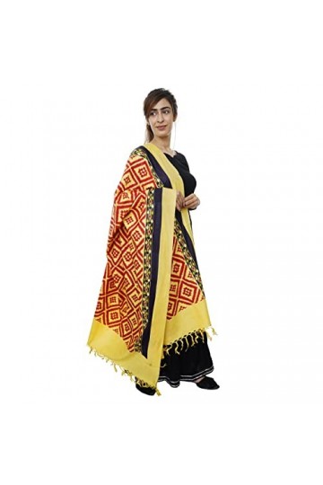 Handicraft Bazarr Écharpe pashmina en cachemire doux en coton et soie pour femme, châle pashminas pour toutes les saisons, 21