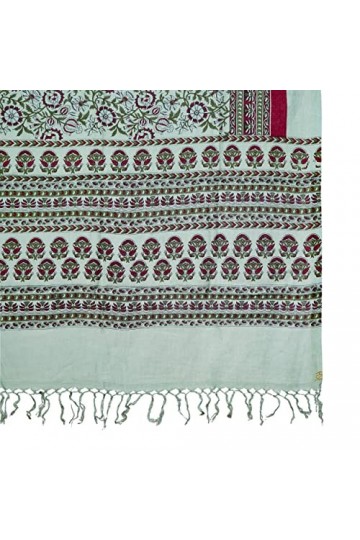 Handicraft Bazarr Châles de fête de Noël en cachemire pashmina longue écharpe en coton doux et soie pour femme pour toutes le