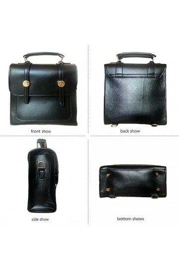 Sac a Dos Femme Elegant Leger, Sacs à Main Portés Sport Voyage Petit Sac a Antivol Sac College Ado Fille Tendance Bandoulière