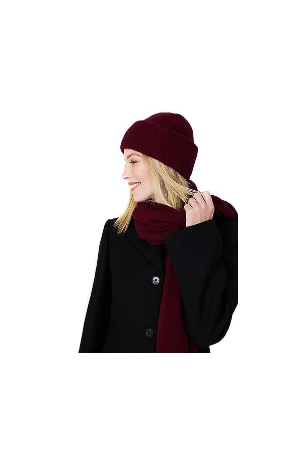 Style & Republic Écharpe en cachemire pour femme en 100 % cachemire – Votre écharpe douillette de qualité supérieure pour des