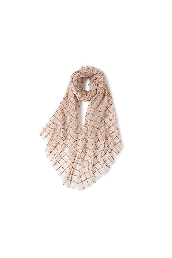 Foulards Echarpes Couverture Foulards Echarpes Femme dhiver Grand Plaid Laine Pashmina léger Tartan Châle Wrap Automne Cadea