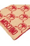 MOSCHINO femme Double question mark écharpe brown