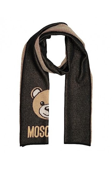 MOSCHINO femme Teddy �charpe black