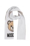 MOSCHINO femme Teddy bear �charpe grey