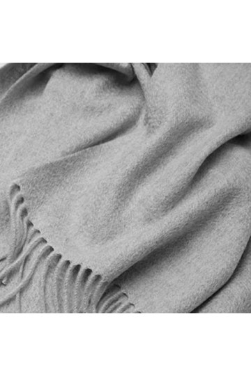 Foulard en Soie, Écharpe Femme, Cachemire Chaud Wraps Style pour Dames Couleur Unie Gland Châle Longue Étole Applicable en Au