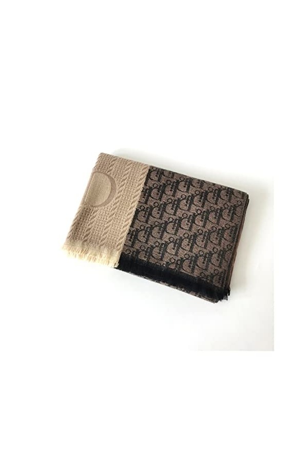 ACiyD Écharpe pour Femme Écharpe en Cachemire dhiver pour Femme Écharpe Chaude Écharpe Design Femme Écharpe épaisse nom de 