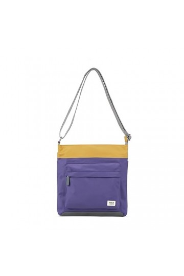 Roka London Creative Waste Kennington B Sac en nylon recyclé Maïs/mûrier Taille M, Maïs/mûrier, Medium