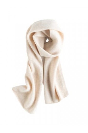 TZUFA Châles chauds dhiver pour femmes, écharpe longue et solide en tricot Pashmina