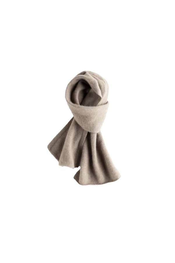 TZUFA Châles chauds dhiver pour femmes, écharpe longue et solide en tricot Pashmina