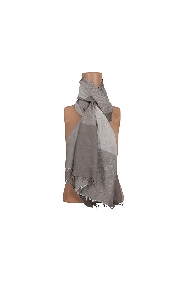 Himalayan Hand Woven Kashmir 100% Pashmina Wool Stole/Shawl / Scarf