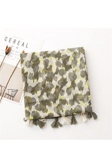 Yalych Léopard Gland Viscose Châle Écharpe Foulard Automne Hiver Foulards Hijab Étole Bufandas Wrap Pashmina Accessoires pour