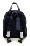 Tommy Hilfiger BagPack5018 Sac à dos de ville - Noir - Aspect matelassé - 30 x 25 x 12 cm - Poignée de transport - Bagage à m